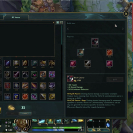 Item Build Advice